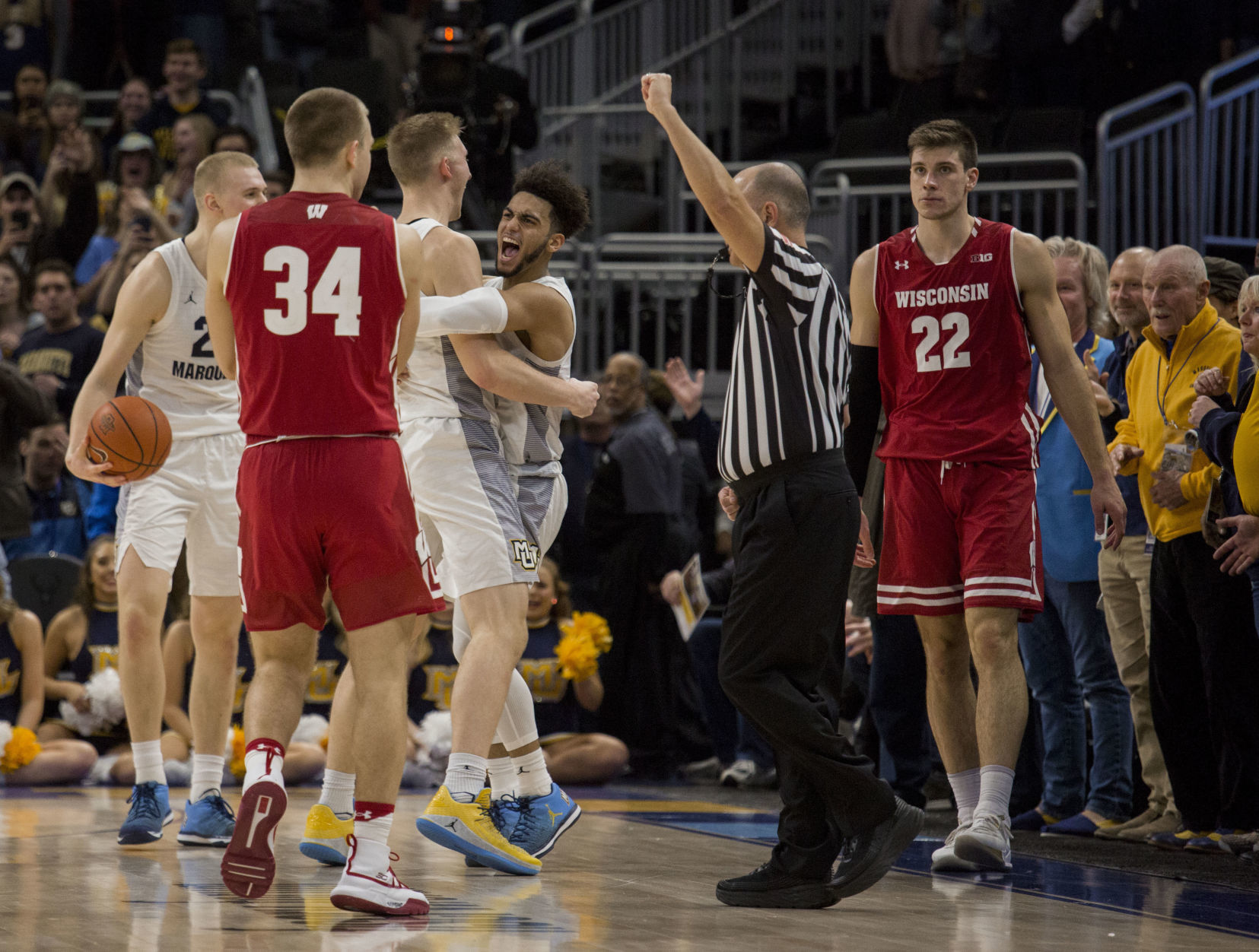 Golden Eagles 74, Badgers 69 (OT)